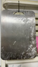 歐樂(lè )菲（OLOFE）304不銹鋼菜板子砧板切菜水果案板面板揉面板寶仕康特大號39*28cm 曬單實(shí)拍圖