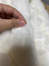 米詩(shī)德獺兔毛皮草圍巾女秋冬真獺兔毛圍脖冬季保暖男女百搭三管大球圍巾 白色  真兔毛 曬單實(shí)拍圖