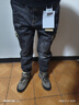 潮與共美式重磅工裝褲子男秋冬款寬松直筒2023年新款冬季加厚加絨牛仔褲 黑色 30 適合120-130斤 曬單實(shí)拍圖
