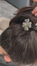森汽高端四葉花抓夾女中號夾子高馬尾固定神器夾盤(pán)發(fā)2026新款發(fā)夾頭飾 F3232水鉆四葉草馬尾夾 曬單實(shí)拍圖