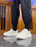 燃爆火焰 BOOMFLAME歐貨男鞋夏季2025小白鞋子厚底增高休閑鞋純色運動(dòng)鞋 白色 38 曬單實(shí)拍圖