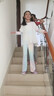 NICKYBABY女童速干褲2025新款運動(dòng)瑜伽褲兒童喇叭褲秋季薄款褲子微喇鯊魚(yú)褲 18357幻彩粉 130 cm 曬單實(shí)拍圖