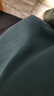皮爾卡丹（pierre cardin）長(cháng)袖t恤男中青年上衣商務(wù)休閑翻領(lǐng)純色polo打底衫男裝 黑色 3XL 曬單實(shí)拍圖