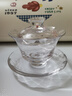 蘇氏陶瓷（SUSHI CERAMICS）蓋碗輕奢水晶玻璃三才蓋碗透明茶碗功夫茶具150ml  ROLANDO系列 曬單實(shí)拍圖