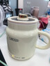 JIEXG養生壺 熱牛奶杯 養生杯 煮茶花茶銀耳靜音 熱牛奶神器燒水壺辦公室燒水杯 熱奶杯 0.8L 【升級容量】多功能燉煮 曬單實(shí)拍圖