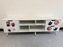 木格格電視柜落地一體靠墻客廳輕奢高級感家具家用簡(jiǎn)易置物架多層收納架 復古萌貓暖白色-120*30*38cm 曬單實(shí)拍圖
