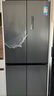 美的（Midea）慧鮮480升十字四開(kāi)對開(kāi)門(mén)雙開(kāi)門(mén)大容量風(fēng)冷智能超薄家用冰箱BCD-480WSPZM(E)國家補貼20% 曬單實(shí)拍圖