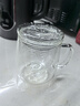 憶壺茶玻璃茶杯茶水分離男女士泡茶專(zhuān)用帶蓋耐熱無(wú)鉛辦公室喝綠茶水杯子 曬單實(shí)拍圖