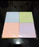 離草便利貼便簽紙貼紙76*76mm 高顏值學(xué)生標簽貼紙記事貼N次貼大號留言紙索引貼自粘600張 12色 曬單實(shí)拍圖