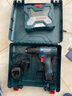 博世（BOSCH） 12V鋰電沖擊鉆工具箱套裝充電式手電鉆電動(dòng)螺絲刀電轉GSB120LI 單電版+33支套裝 曬單實(shí)拍圖