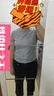 森馬（Semir）涼感T|短袖T恤女短款刺繡修身2025基礎(chǔ)圓領(lǐng)正肩夏裝109325100007 曬單實(shí)拍圖