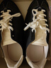FOOT INDUSTRY足下工業(yè)「品牌經(jīng)典」芭蕾德訓鞋無(wú)內里系列舒適休閑透氣多色可選 黑色/古白 36 曬單實(shí)拍圖