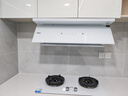 海爾（Haier）【小紅花燃氣灶】5.2kw天然氣雙灶家用臺嵌兩用 白色面板煙灶聯(lián)動(dòng) 68%高熱效率 Q2BEC(天)可調節 曬單實(shí)拍圖