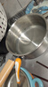 小熊（Bear）奶鍋 316L不銹鋼嬰兒寶寶輔食鍋小奶鍋加厚CP-G0056-S02 18cm 曬單實(shí)拍圖