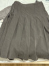 優(yōu)衣庫女裝寬褶中裙/半身裙裙子479916 08 深灰色 M /160/68A 曬單實(shí)拍圖