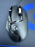 羅技（G）G502 HERO主宰者游戲鼠標電競鼠標有線(xiàn)RGB機械配重競技FPS吃雞宏cf送男友男生禮物 G502HERO+羅技桌墊+收納盒 曬單實(shí)拍圖