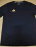 阿迪達斯短袖男2025運動(dòng)健身戶(hù)外親膚透氣輕薄速干T恤衫 深灰/淺灰 L 曬單實(shí)拍圖