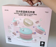babycare兒童餐具輔食碗注水保溫碗不銹鋼叉勺寶寶吃飯喝水嬰兒周歲禮盒粉 曬單實(shí)拍圖