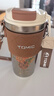 特美刻（TOMIC）聯(lián)名鈦杯朱炳仁銅純鈦保溫杯女士便攜咖啡杯實(shí)用國慶中秋禮物 曬單實(shí)拍圖