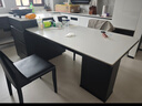 風(fēng)之意巖板中島臺餐桌一體伸縮飯桌客廳現代簡(jiǎn)約高級小戶(hù)型餐桌DSY-893 伸縮島臺(含柜)-單餐桌 1.4m  (公牛插座-無(wú)茶爐) 曬單實(shí)拍圖