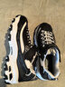 Skechers斯凱奇商場(chǎng)同款女童熊貓鞋耐磨復古老爹鞋兒童休閑運動(dòng)鞋664060L 曬單實(shí)拍圖
