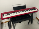卡西歐（CASIO）電鋼琴便攜PX-S1100/PXS3100重錘88鍵智能觸屏火星紅成人專(zhuān)業(yè)考級 【升級三踏】PXS1100紅+穩固U架 曬單實(shí)拍圖