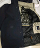羅蒙（ROMON）鵝絨羽絨服男士中長(cháng)款可拆連帽冬季加厚保暖外套23779蝦青180 曬單實(shí)拍圖