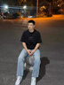 GENIOLAMODE森馬集團(tuán)牛仔褲男垂墜直筒男士長褲寬松休閑百搭時尚褲子 曬單實(shí)拍圖