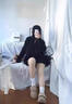 伊棠朵高個(gè)子光腿神器女壓力顯瘦外穿打底褲秋冬加絨加厚保暖黑色連褲襪 自然膚連腳 1條 均碼 加長(cháng)款不加絨70g80-180斤 曬單實(shí)拍圖