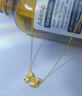 老鳳祥18K蝴蝶結吊墜女款時(shí)尚百搭項鏈首飾品情人節生日禮物送女友老婆 18K蝴蝶結吊墜  約0.1g 曬單實(shí)拍圖
