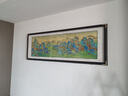 禮御友嘉（FORYOOGA）千里江山圖銅雕畫(huà)新款客廳沙發(fā)背景墻新中式手工雕刻琺瑯彩裝飾畫(huà) 千里江山 240*85cm 進(jìn)口胡桃木+黃銅板+高透玻璃 曬單實(shí)拍圖