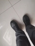 JASONWOOD輕奢男鞋運動(dòng)鞋男秋冬新款真皮透氣跑步鞋子男百搭休閑旅游鞋子男 黑色【甄選牛皮】 43 曬單實(shí)拍圖