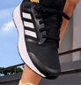 adidas GALAXY 5挑戰里程舒適網(wǎng)面體測跑鞋女子阿迪達斯官方   黑/白   38 曬單實(shí)拍圖