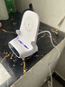 GUIG無(wú)線(xiàn)充電器立式三合一華為手機無(wú)線(xiàn)充電底座快充吸盤(pán)充電器桌面支架適用華為小米VIVO三星OPPO蘋(píng)果 簡(jiǎn)約白【66W閃充】贈磁吸頭+線(xiàn) 曬單實(shí)拍圖
