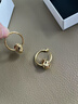 KASIYU高級感輕奢小眾設計感耳飾2024年新款潮金屬風(fēng)耳環(huán)耳墜女 耳環(huán) 曬單實(shí)拍圖