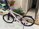 Jeep吉普自行車(chē)山地車(chē)女款成人可鎖死變速碟剎男學(xué)生運動(dòng)通勤車(chē)-RC750 RC750-櫻花粉 26寸（適合身高155-180cm） 27速-鋁架-運動(dòng)健身訓練 曬單實(shí)拍圖
