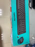 羅技（Logitech）MK275 鍵鼠套裝 無(wú)線(xiàn)鍵鼠套裝 辦公鍵鼠套裝 全尺寸 商務(wù)鍵鼠套裝 帶無(wú)線(xiàn)2.4G接收器 黑藍色 曬單實(shí)拍圖