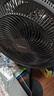 美的（Midea）【超級(jí)單品】七葉輕音立式電風(fēng)扇家用柔風(fēng)落地扇臺(tái)式桌面小型風(fēng)扇大風(fēng)量節(jié)能搖頭宿舍電扇 SAF30AB 曬單實(shí)拍圖