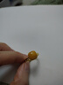 小米星蜜蠟戒指女旺財運雞油黃琥珀指環(huán)方形戒圈偏財食指戒 【雞油黃蜜蠟】秋意戒指 曬單實(shí)拍圖