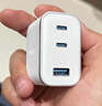 ANKER安克65W充電器氮化鎵type-c快充pd45W適用蘋果17iPhone16/15三星手機iPad筆記本電腦usb插頭白 曬單實拍圖