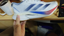 adidas ADIZERO BOSTON 12超輕馬拉松玻纖柱專業(yè)競訓(xùn)跑鞋阿迪達(dá)斯   亮白/深藍(lán)/純寶石紅   40.5 曬單實(shí)拍圖