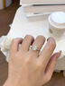 舒弗莫桑石戒指純銀指環(huán)女方糖微鑲碎石結婚訂婚鉆戒1克拉2克拉送女友 1克拉(雷達恩切)莫桑石 9號 曬單實(shí)拍圖