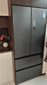 美的（Midea）M60系列520純平全嵌法式多門(mén)四開(kāi)門(mén)家用冰箱超薄嵌入雙系統循環(huán)大容量家用冰箱BCD-520WUFPZM(E) 曬單實(shí)拍圖