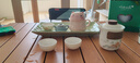 佩爾森奶油風(fēng)碗盤(pán)餐具家用高級感陶瓷餐具整套喬遷新居奶油44頭禮盒裝 曬單實(shí)拍圖