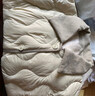 雪中飛輕薄羽絨服女短款新款拼接撞色翻領(lǐng)秋冬菱格襯衫領(lǐng)外套 米白 M (160) 曬單實(shí)拍圖
