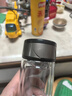 【?京東物流配送】高硼硅雙層玻璃杯大容量泡茶杯水杯子茶水分離 【雙層加厚】茶杯 350ml 1只 曬單實(shí)拍圖