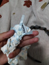 加恩倍海鹽藍波點(diǎn)森系大腸發(fā)圈夏日百搭清新感扎發(fā)丸子頭繩發(fā)繩頭飾 白色藍波點(diǎn)蝴蝶結發(fā)圈 曬單實(shí)拍圖