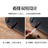 文白茶盤(pán)家用小托盤(pán)儲水瀝水式兩用功夫茶海一人簡(jiǎn)易長(cháng)方形竹木喝茶臺 曬單實(shí)拍圖