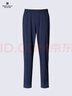 優(yōu)衣庫合作款男裝高彈力運動(dòng)長(cháng)褲防紫外線(xiàn)休閑褲輕薄加長(cháng)款481717 09 黑色 XL /180/96B 曬單實(shí)拍圖
