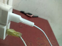 邁惻亦新款三重防護數據線(xiàn)保護套手機充電線(xiàn)防折斷斷裂保護頭繞線(xiàn)器通用 安卓USB通用(白色) 曬單實(shí)拍圖